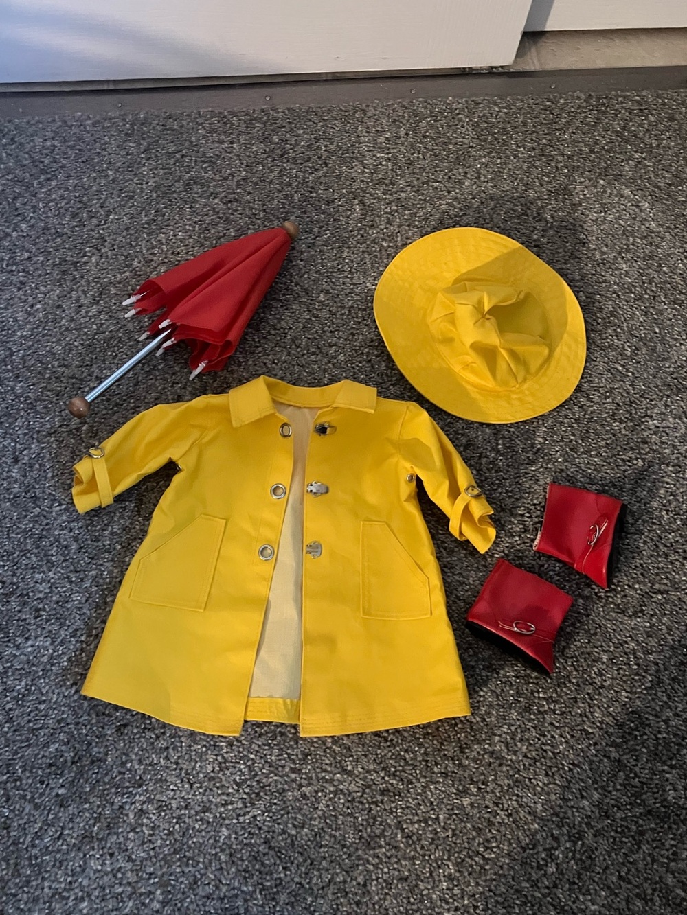 Pleasant Compant Molly American Girl Doll Rain Jacket Outfit